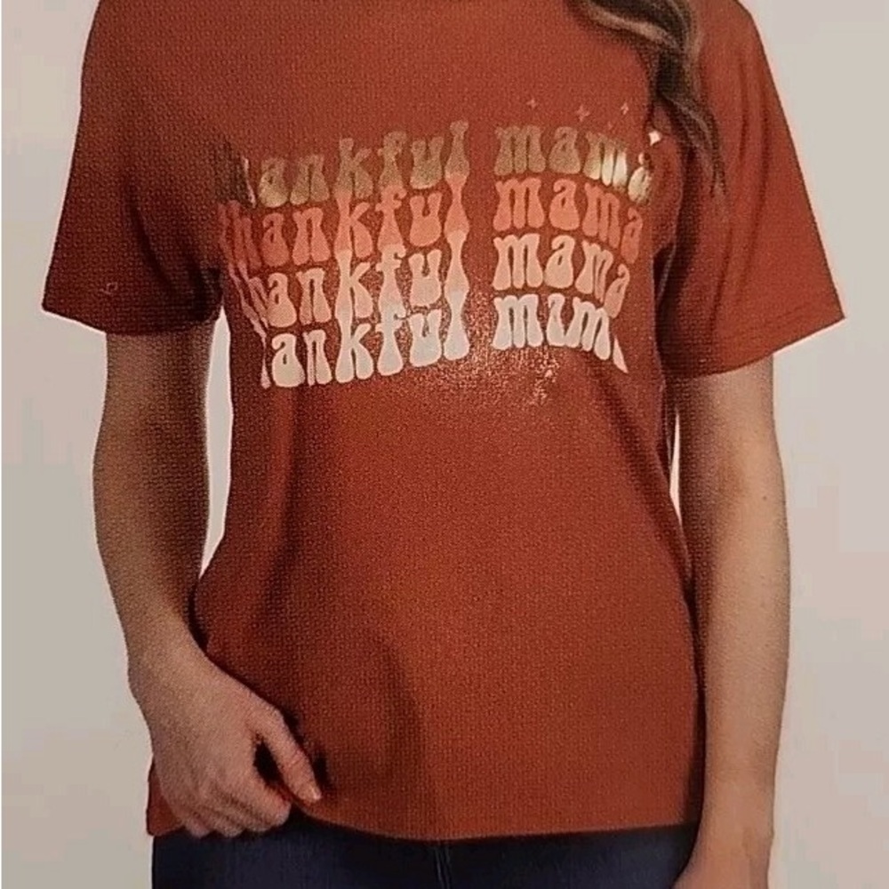 State of Mind Brown Graphic Short Sleeve T-Shirt